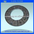 High efficiency ceramic disc filter